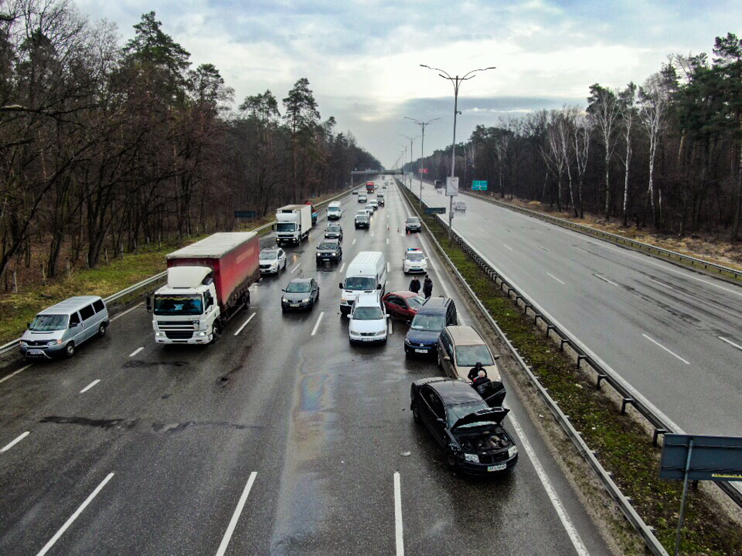 ДТП на Бориспольском шоссе